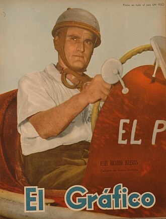 Jesús Iglesias, piloto de Fórmula 1