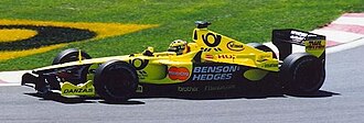 Jordan Grand Prix, Fórmula 1
