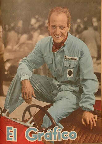Roberto Mieres, piloto de Fórmula 1