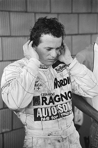 Mauro Baldi, piloto de Fórmula 1