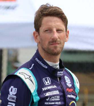 Romain Grosjean, piloto de Fórmula 1