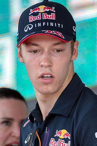 Daniil Kvyat, piloto de Fórmula 1