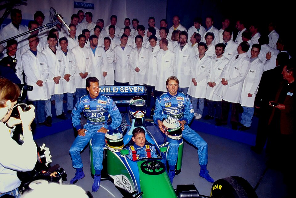 Benetton Formula, Fórmula 1