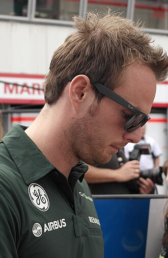 Giedo van der Garde, piloto de Fórmula 1