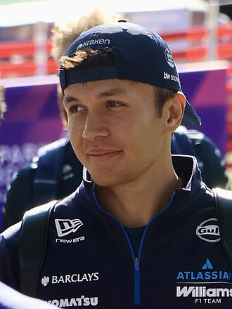 Alexander Albon, piloto de Fórmula 1