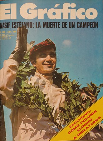 Nasif Estéfano, piloto de Fórmula 1