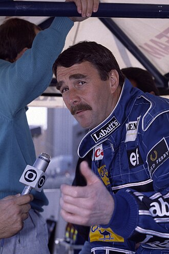 Nigel Mansell, piloto de Fórmula 1