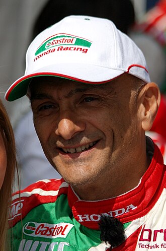 Gabriele Tarquini, piloto de Fórmula 1
