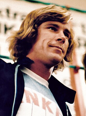 James Hunt, piloto de Fórmula 1