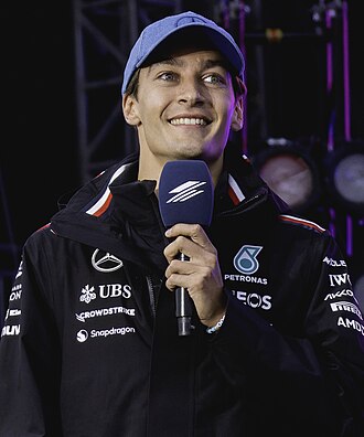 George Russell, piloto de Fórmula 1