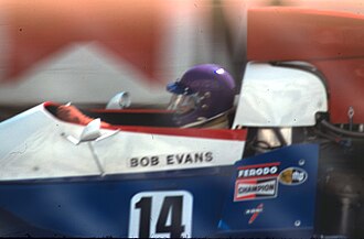 Bob Evans, piloto de Fórmula 1
