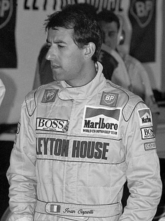 Ivan Capelli, piloto de Fórmula 1