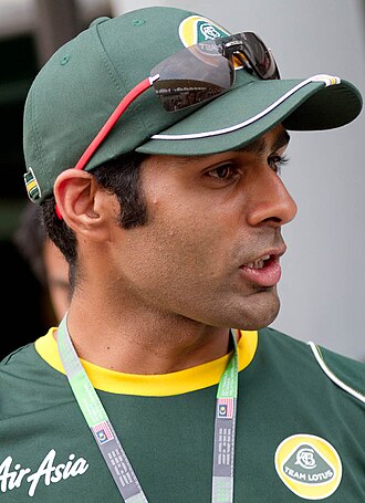 Karun Chandhok, piloto de Fórmula 1