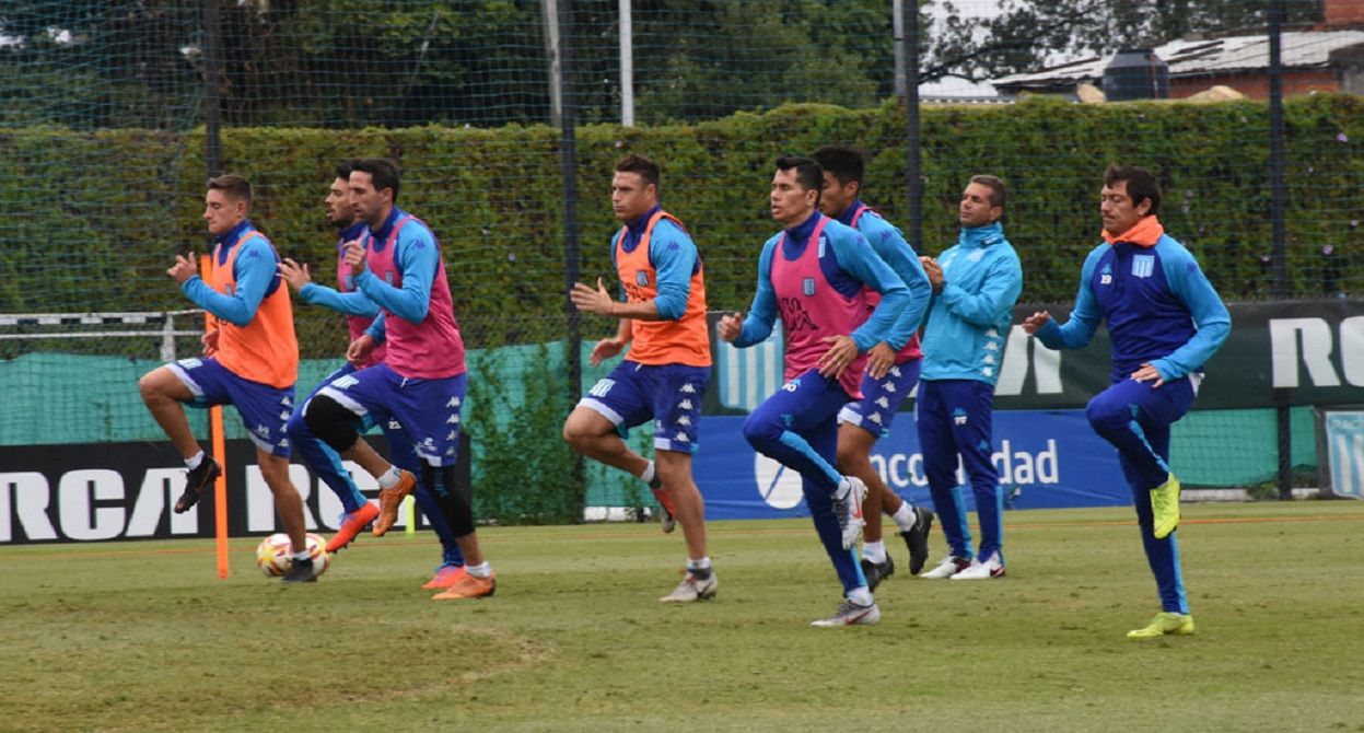 racing entrenamiento copa superliga