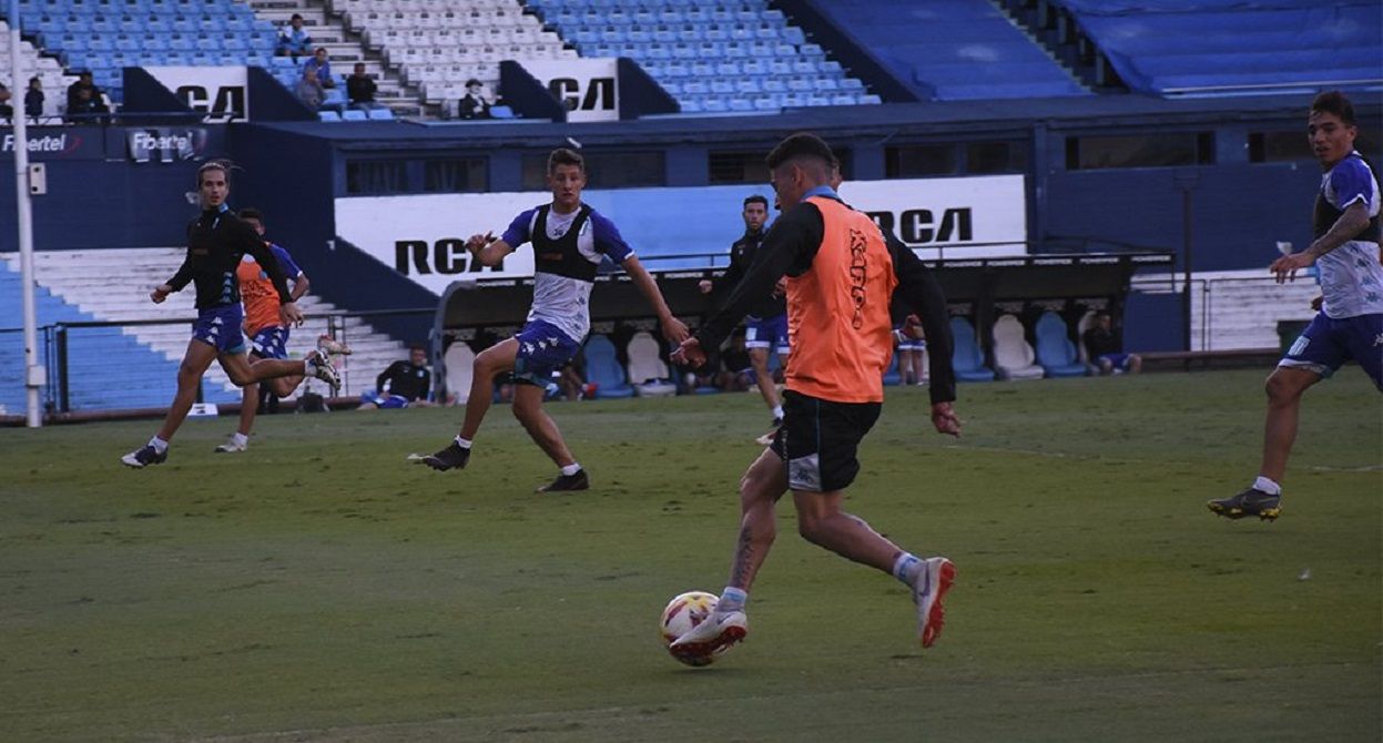 racing entrenamiento